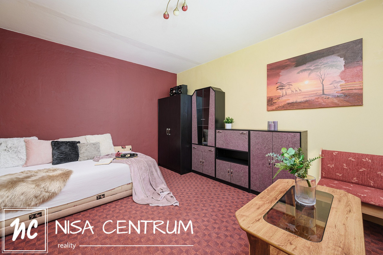 Pronájem bytu 1+1 36 m² - Widok 4