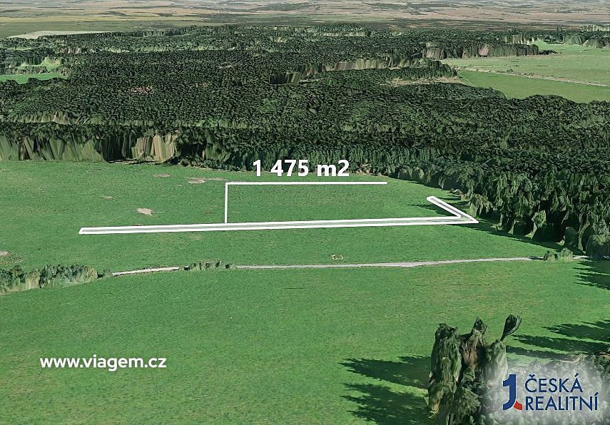 Prodej pole 737 m² - Widok 2