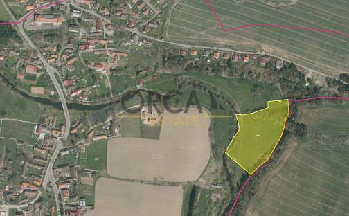 Prodej pozemku 3 820 m², Ostrovec, okres Písek