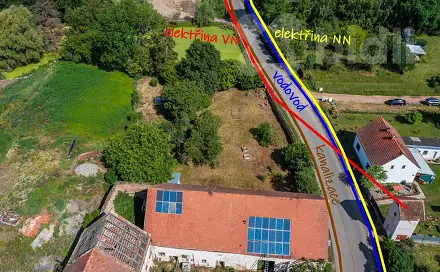 Prodej stavebního pozemku 871 m², Hořovičky, okres Rakovník