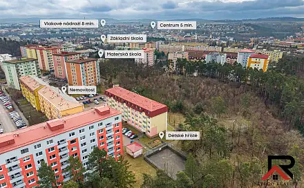 Prodej bytu 3+1 75 m², Gen. Svobody, Třebíč - Nové Dvory