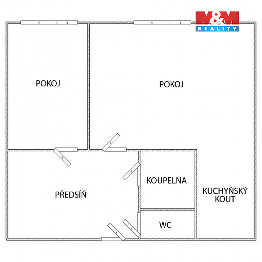 Prodej bytu 2+kk 36 m² — photo 4