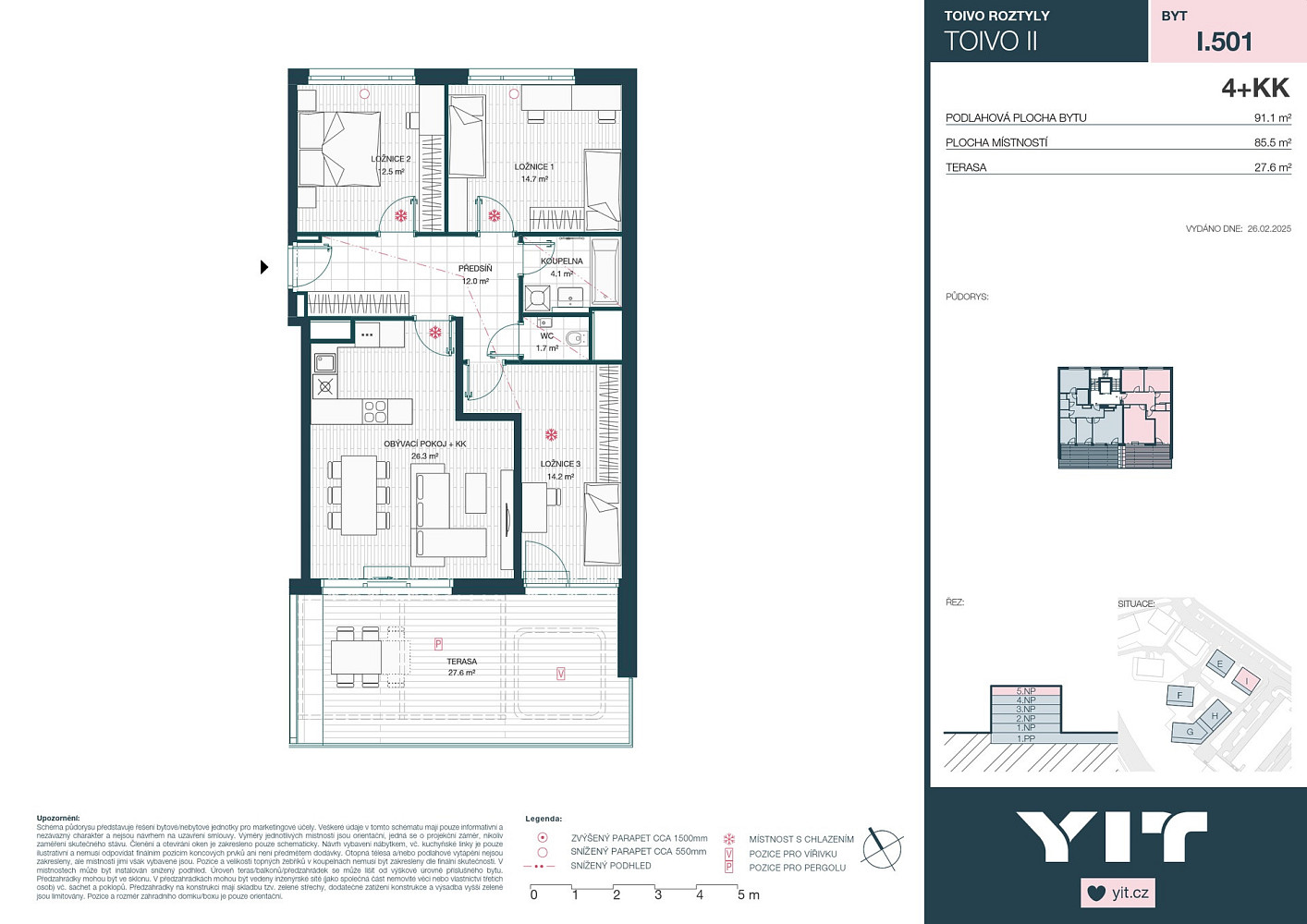 Prodej bytu 4+kk 86 m² – fotografie 2