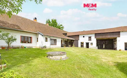 Prodej domu 275 m² s pozemkem 15 737 m², Jistebnice - Drahnětice, okres Tábor