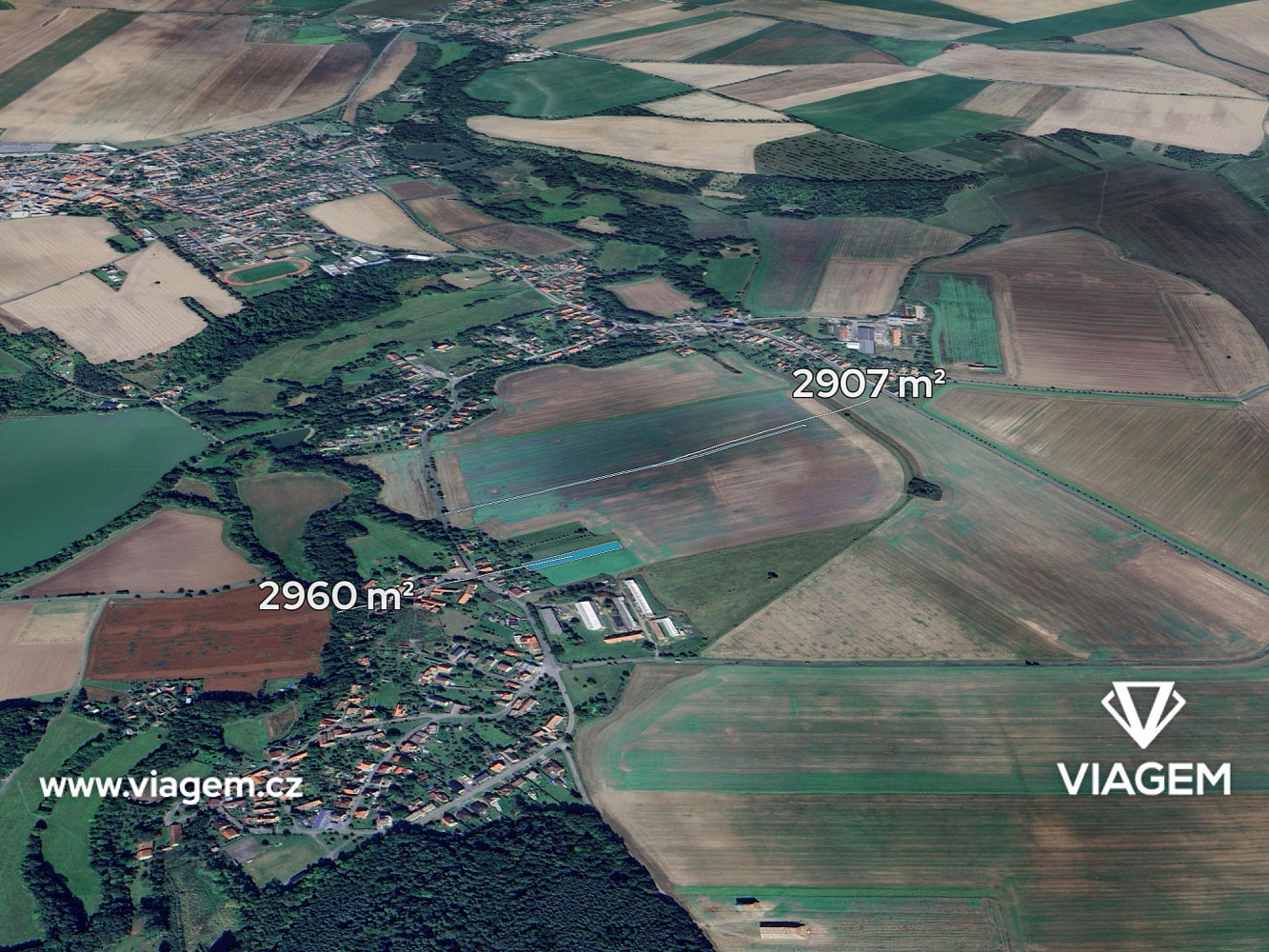 Prodej pole 1 564 m²