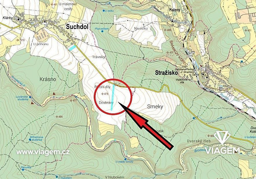 Prodej pole 2 744 m² – pohled 4