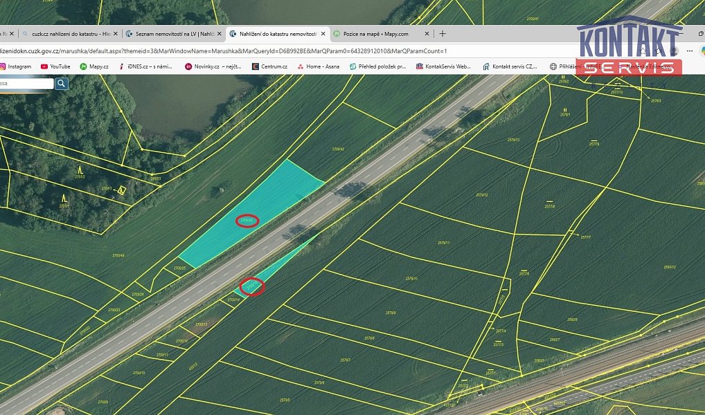 Prodej pole 11 315 m², Veselí nad Lužnicí – náhled fotky 3