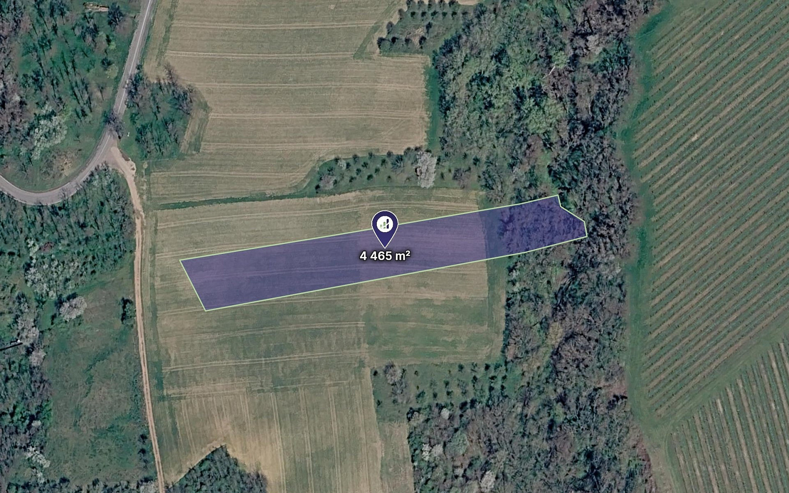 Prodej pole 4 465 m²