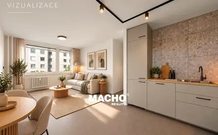 Pronájem bytu 3+kk 65 m², Poljanovova, Praha 4 - Modřany