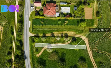 Prodej zahrady 312 m², Koryčany, okres Kroměříž