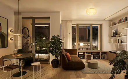 Prodej bytu 2+kk 51 m², K Žižkovu, Praha 9 - Vysočany
