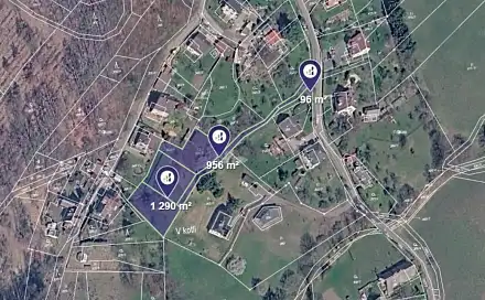 Prodej louky 2 240 m², Hrubá Skála, okres Semily