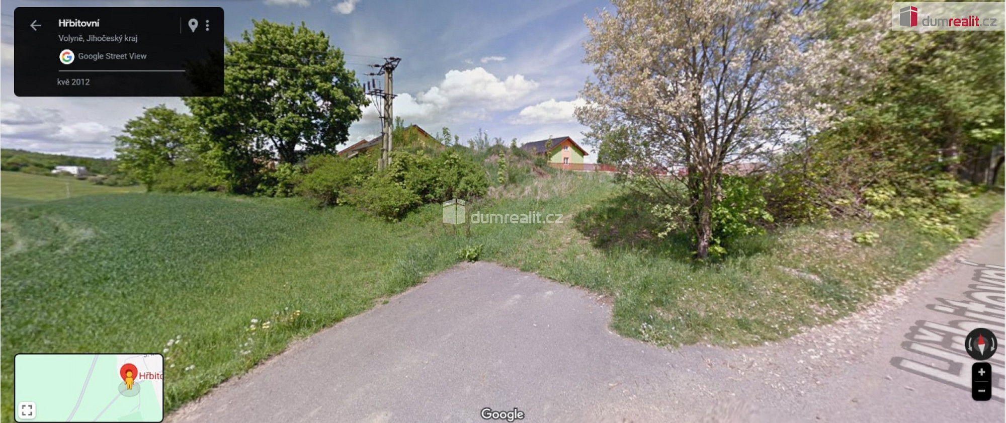 Prodej stavebního pozemku 866 m² – fotografie 3