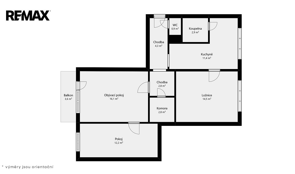 Prodej bytu 3+1 74 m², Olomouc – náhled fotky 2