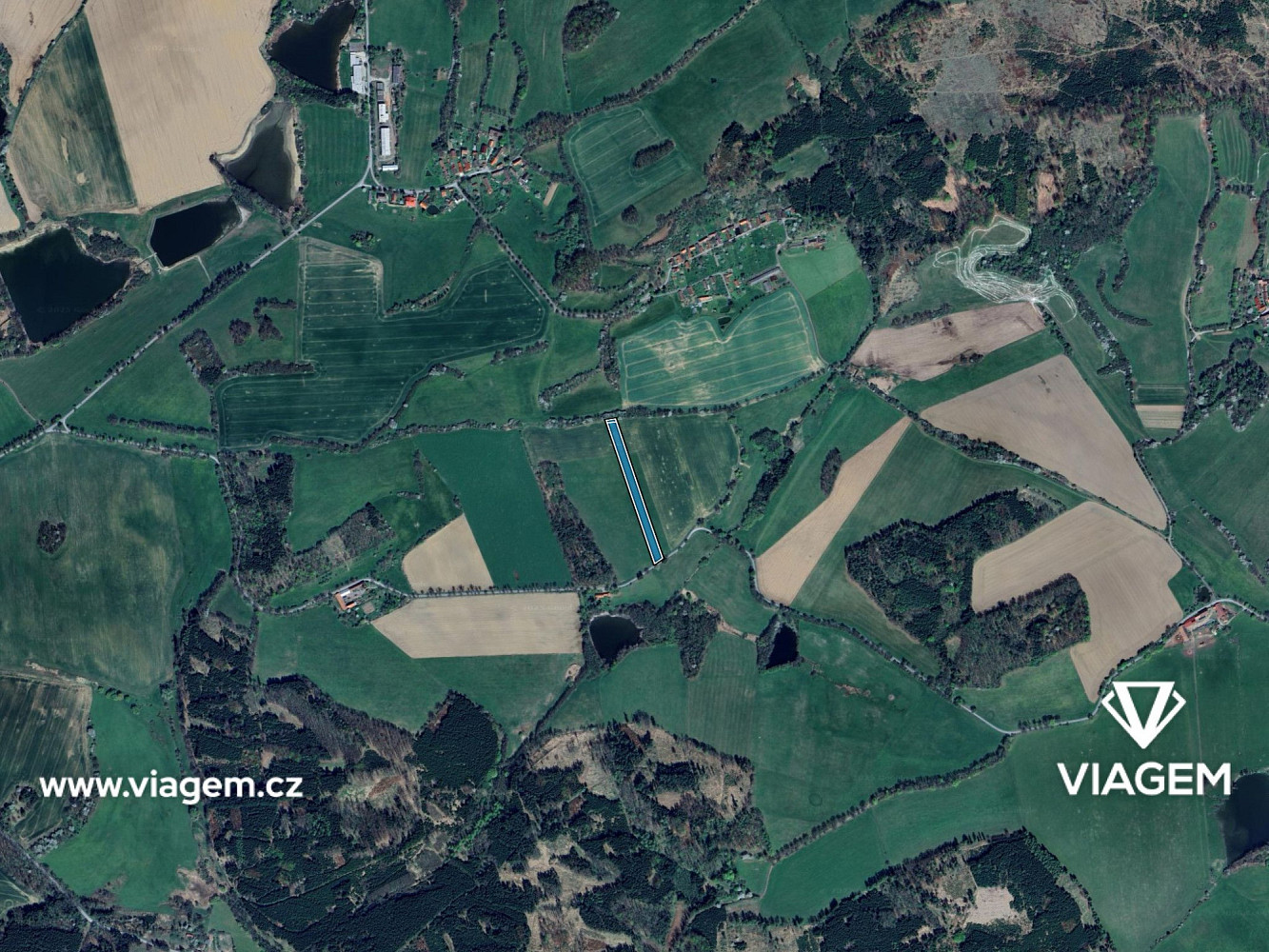 Prodej pole 1 279 m² – fotografie 3