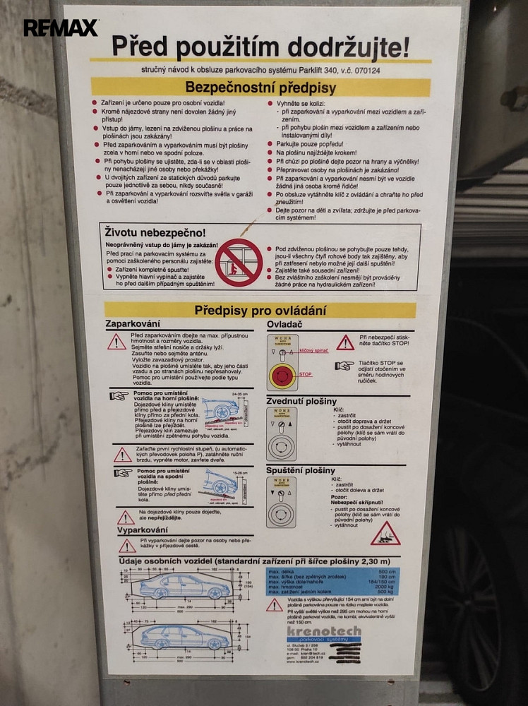 Pronájem parkovacího stáni, 21m2 horní sekce, zámecký vrch, karlovy vary — photo 4