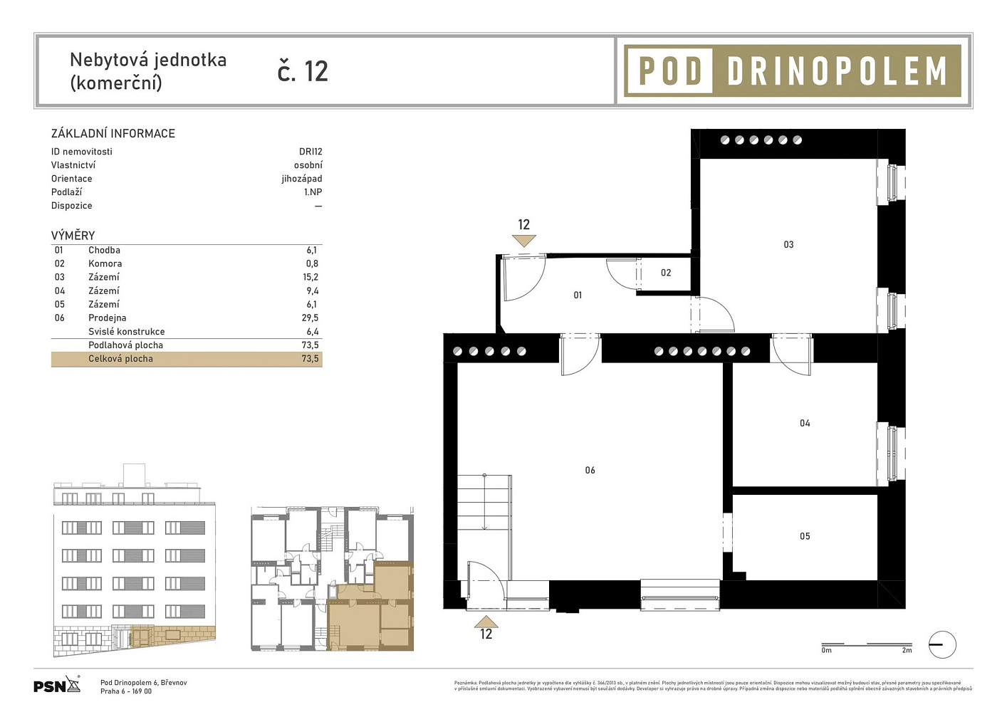 Prodej obchodních prostor 67 m² – fotografie 2