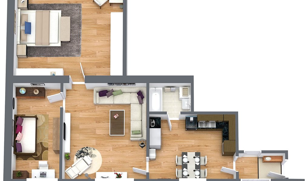 Prodej bytu 3+1 93 m², Hrušovany u Brna – náhled fotky 8