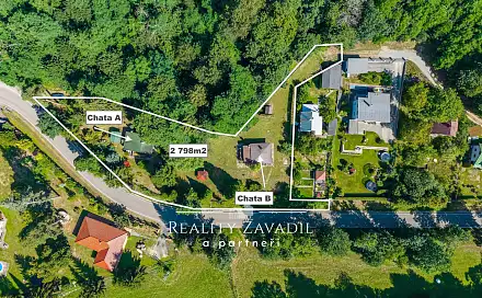 Prodej chaty/chalupy 117 m² s pozemkem 2 798 m², Pyšely, okres Benešov