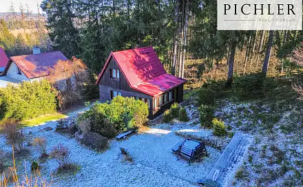 Prodej chaty/chalupy 62 m² s pozemkem 267 m², Nalžovské Hory, okres Klatovy