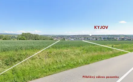 Prodej stavebního pozemku 2 936 m², Kyjov - Nětčice, okres Hodonín