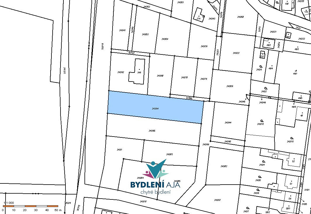 Prodej stavebního pozemku 1 761 m²