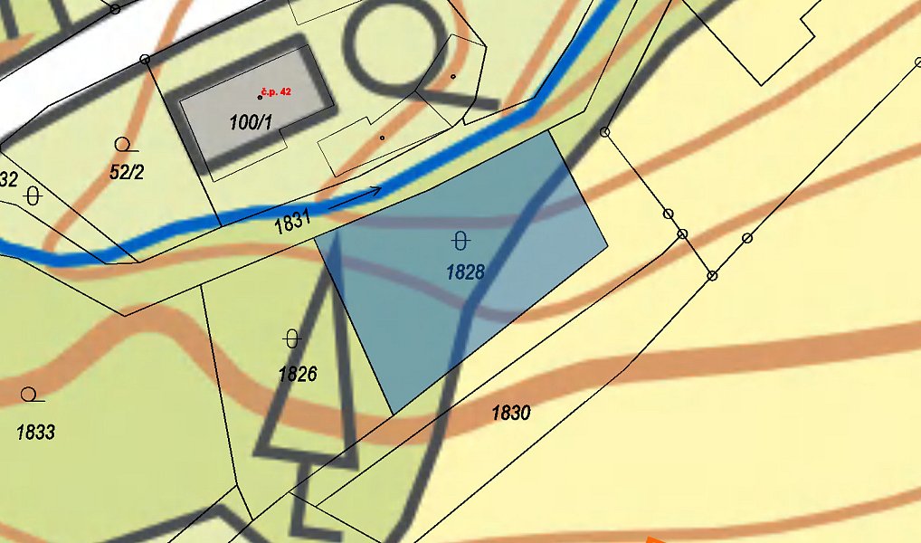 Prodej stavebního pozemku 485 m², Heřmanov – náhled fotky 3