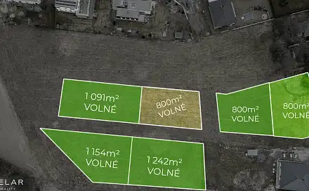 Prodej stavebního pozemku 800 m², Frýdek-Místek