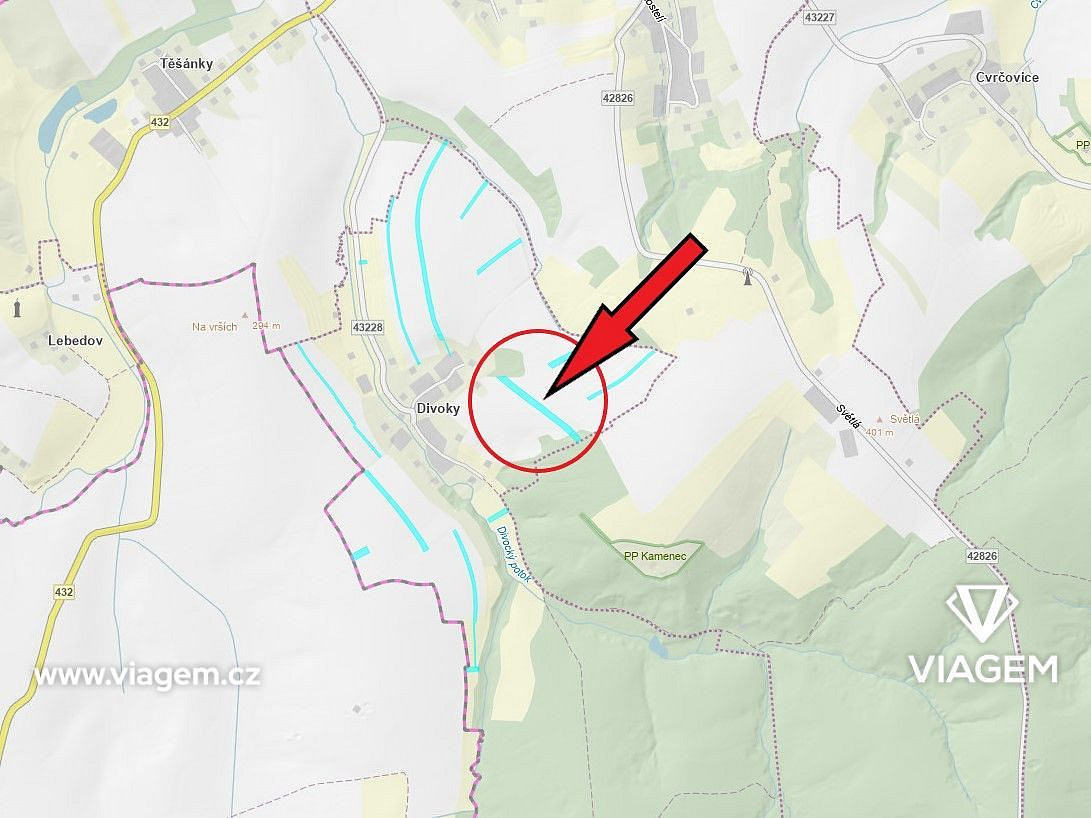 Prodej pole 992 m² – pohled 5