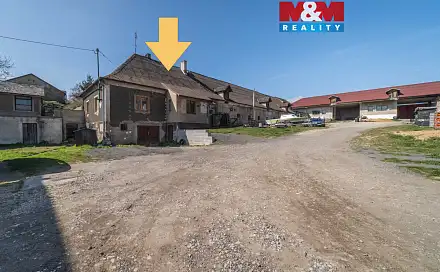 Prodej domu 89 m² s pozemkem 2 503 m², Hudlice, okres Beroun