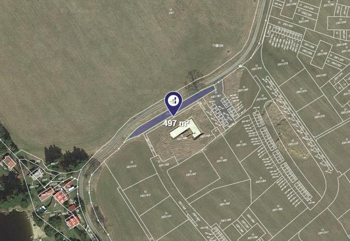 Prodej komerčního pozemku 497 m²