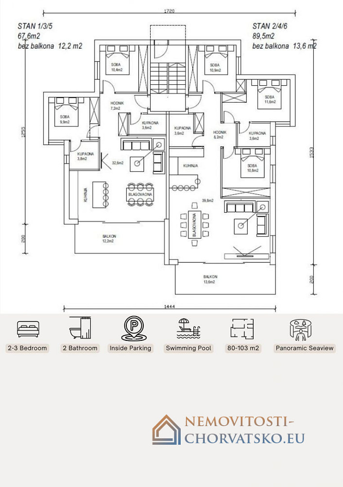 Prodej bytu 3+kk 103 m² - Widok 2