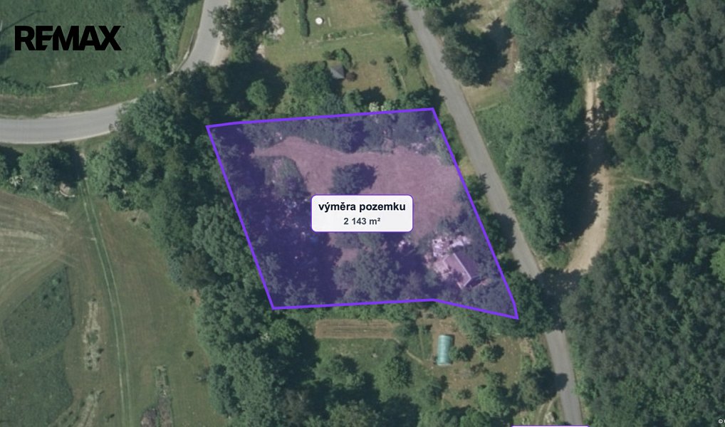 Prodej zahrady 2 143 m², Prachatice – náhled fotky 3