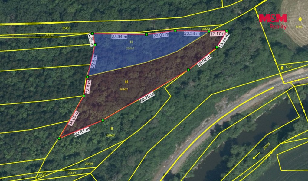 Prodej pozemku 3 758 m², Zruč nad Sázavou – náhled fotky 3