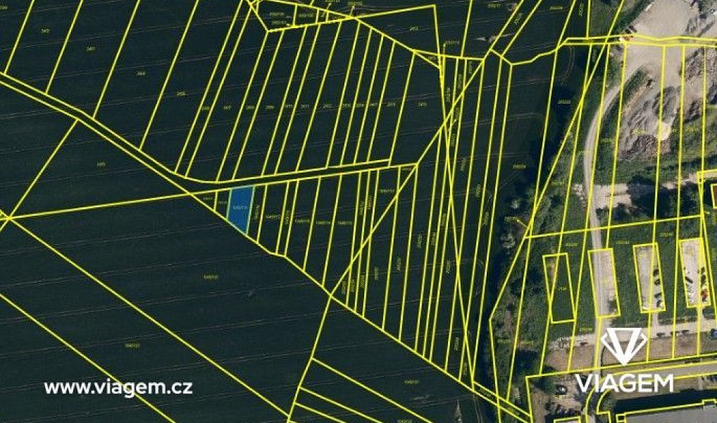 Prodej pole 258 m², Otrokovice – náhled fotky 3