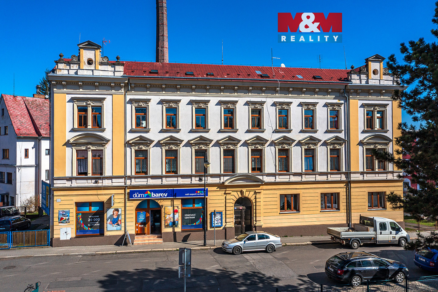 Prodej nájemního domu, činžáku 900 m²