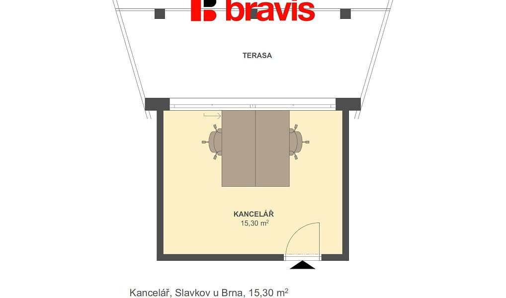 Pronájem kanceláře 15 m², Slavkov u Brna – náhled fotky 5