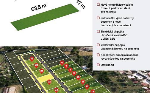 Prodej stavebního pozemku 1 080 m², Štarnov, okres Olomouc