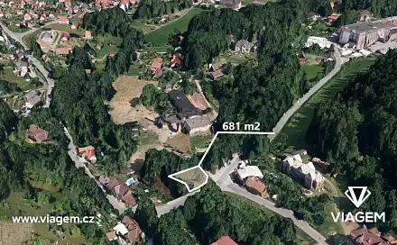 Prodej zahrady 681 m², Libštát, okres Semily