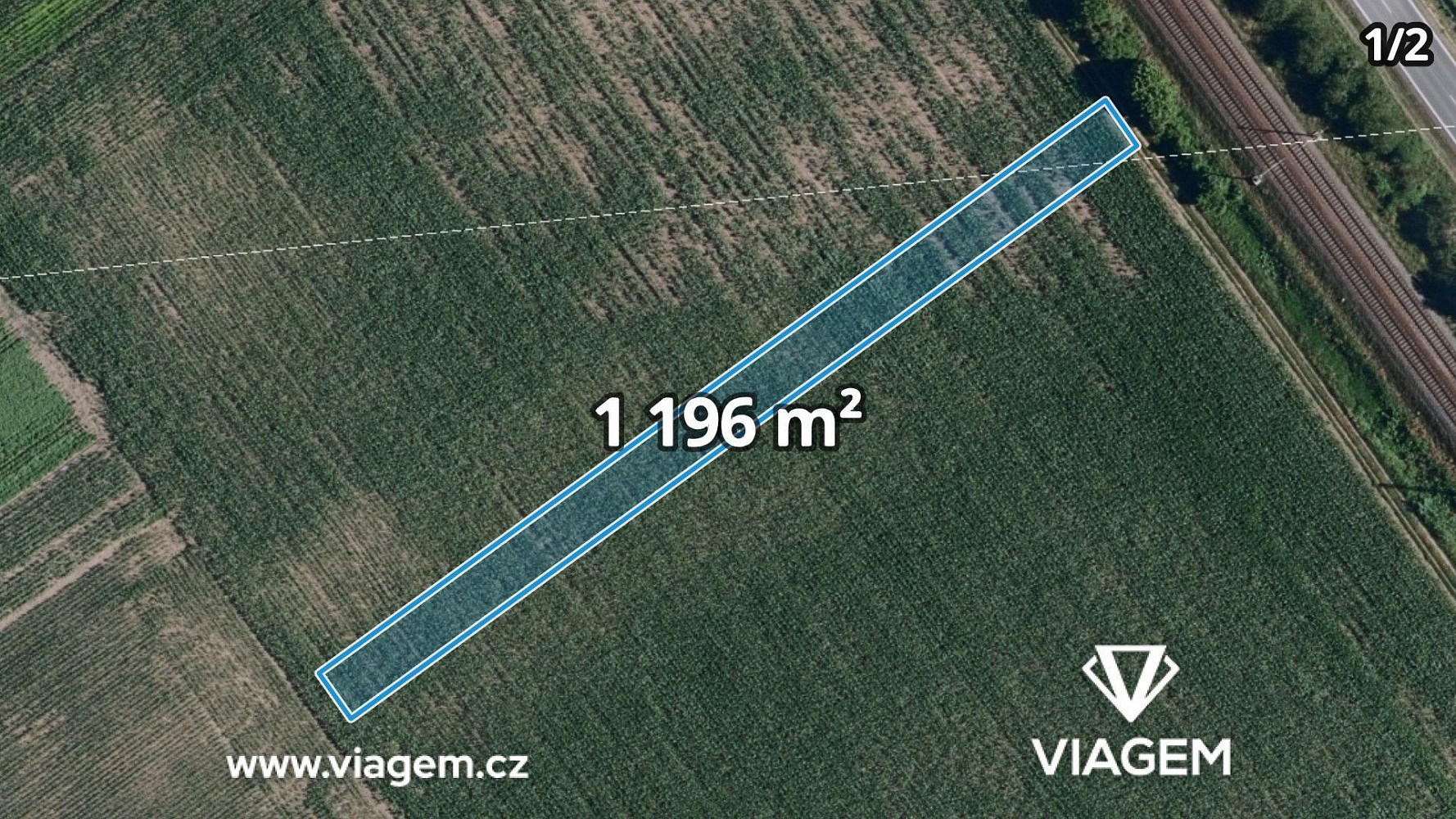 Prodej pole 838 m²