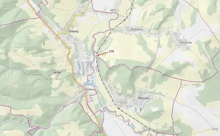 Dražba lesa 692 m², Olšany