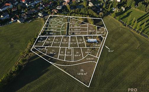 Prodej stavebního pozemku 22 407 m², Stanovice, okres Karlovy Vary