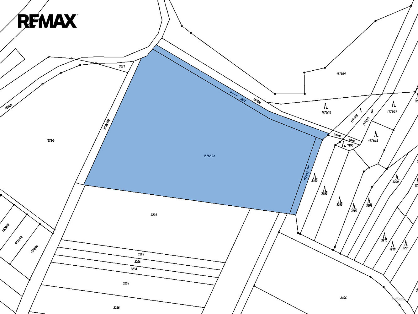 Prodej stavebního pozemku 12 306 m² – pohled 4