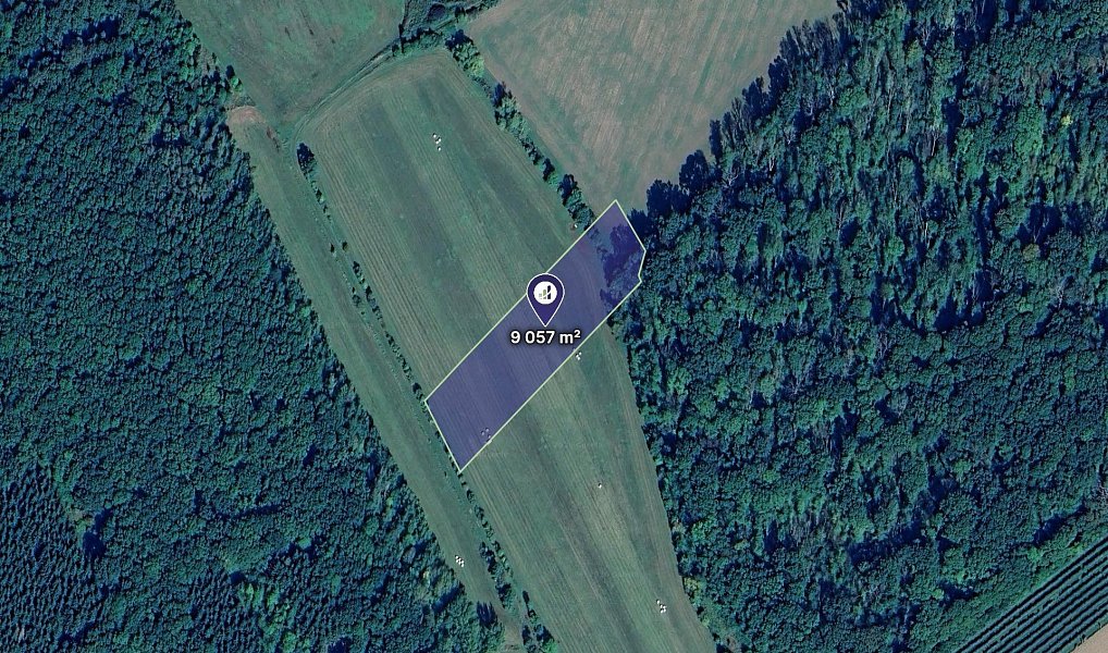 Prodej pozemku, 9057 m², Jičín, Kovač