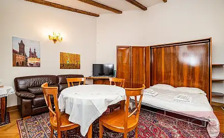Pronájem bytu 1+kk 41 m², Italská, Praha 2 - Vinohrady
