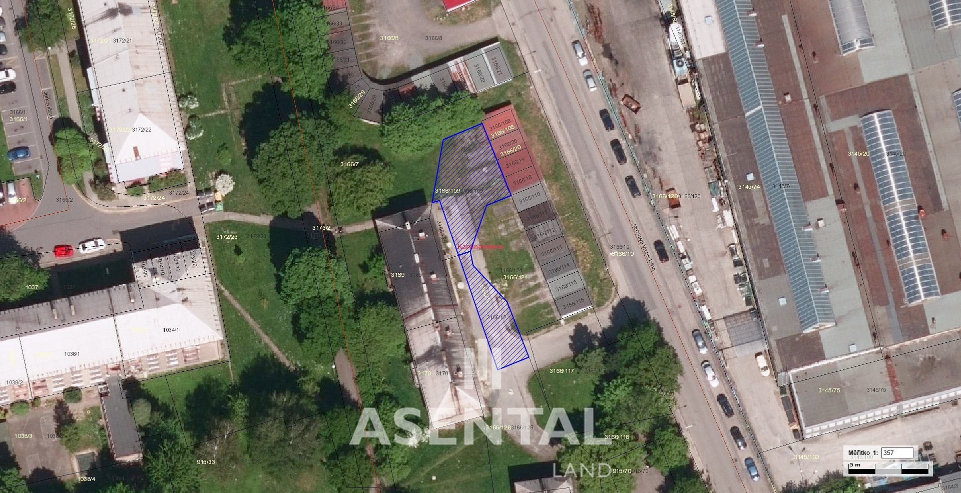 Prodej stavebního pozemku 316 m² – fotografie 3