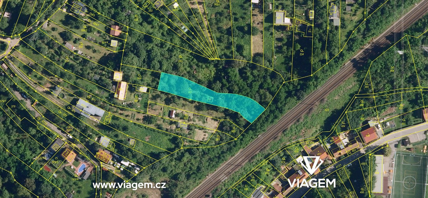 Prodej zahrady 1 097 m² – fotografie 3