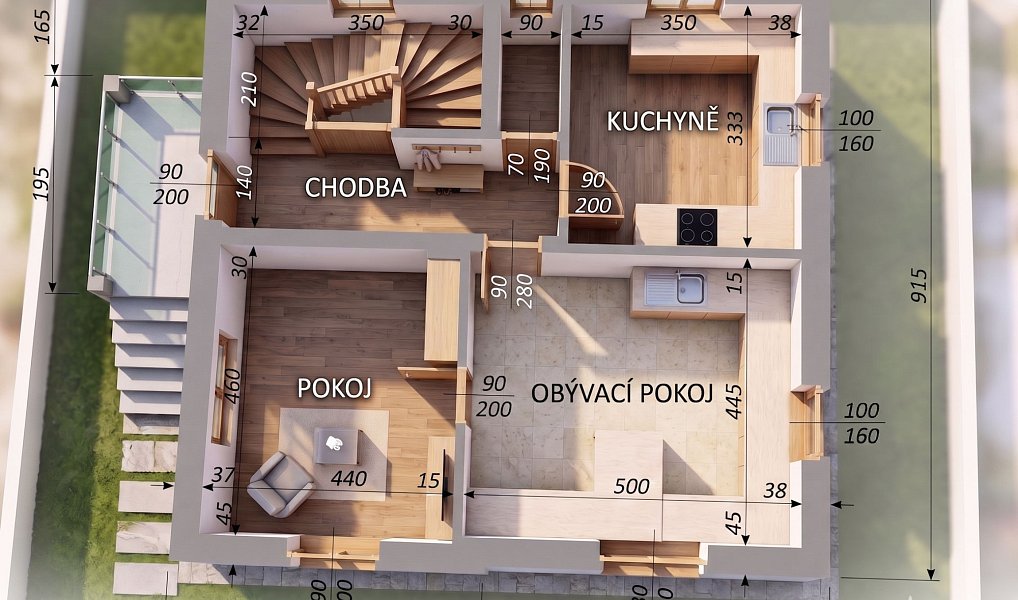Prodej domu 119 m² s pozemkem 397 m², Adamov – náhled fotky 33