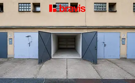 Prodej garáže o velikosti 17 m2, Brno-Lesná, ulice Barvy, Barvy, Brno - Lesná