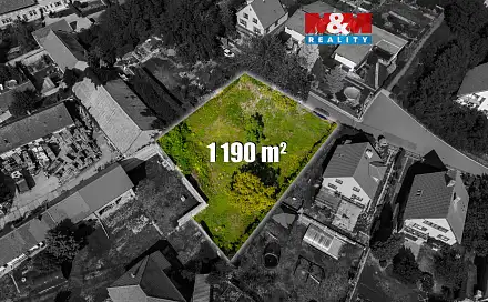Prodej stavebního pozemku 1 190 m², Všetaty, okres Mělník